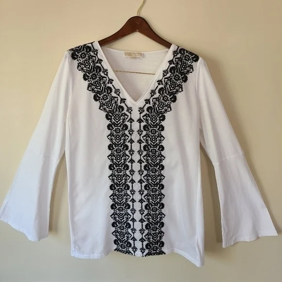 Michael Kors V-Neck Long Sleeve Tunic‎ - Picture 7 of 7